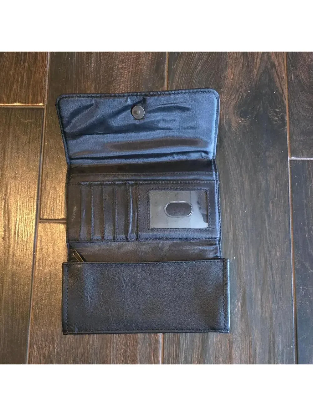 Men's Black and Brown Wallet-purs